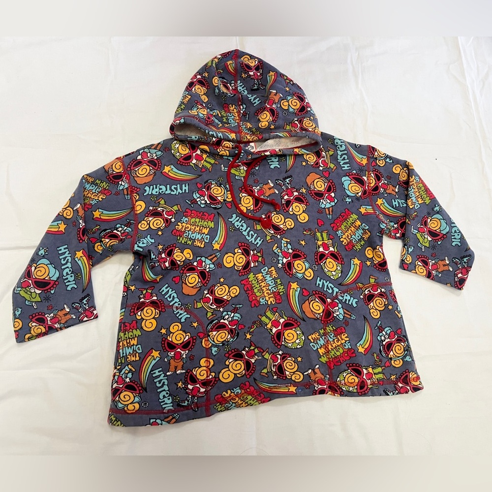 Hysteric Glamour mini Colorful Graphic Hoodie